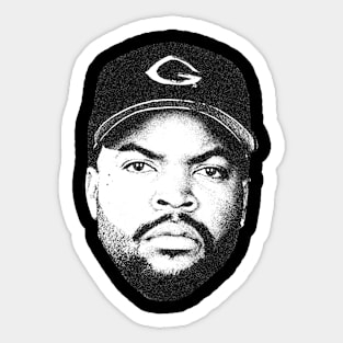 Ice Cube New Retro Sketch Sticker